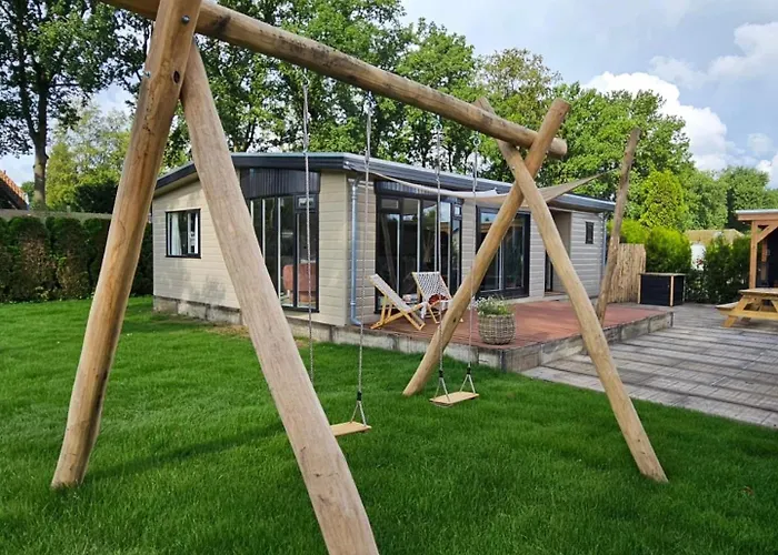 Appartement House With Private Sauna And Hottub On Park De Ijsvogel With Swimming Pools And Children Entertaiment Airco Voorthuizen