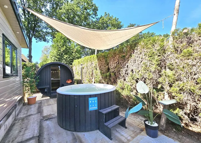 House With Private Sauna And Hottub On Park De Ijsvogel With Swimming Pools And Children Entertaiment Airco Voorthuizen